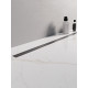 Douchegoot Visio Slim 100 cm gunmetal brushed OL0095NT