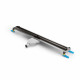 Douchegoot Visio Slim 100 cm gunmetal brushed OL0095NT
