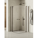 Douchecabine Soleo N 110x120x195 cm Gunmetal geborsteld 2D K2191NT