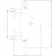 Badkraan BG Exclusieve Thermostatisch chroom 1.574.011.00.2 - showroommodel