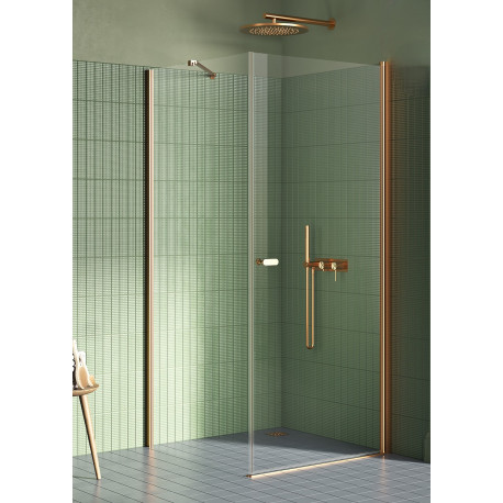 Douchecabine Soleo N 80x120x195 cm Copper geborsteld 1D K2292NT