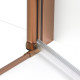 Douchecabine Soleo N 80x120x195 cm Copper geborsteld 1D K2292NT