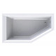 Wavedesign Pelagia bad links 160x90 cm wit 5060500501