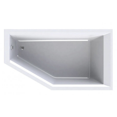 Wavedesign Pelagia bad rechts 160x90 cm wit 5060550501