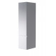 Hoge kast Slimline 135x35x30 wit KB