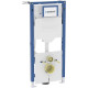 Toiletset Geberit UP320 met toiletpot GA Rimless met softclose zitting en drukpl. Sigma 20 mat zwart