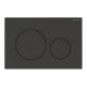 Toiletset Geberit UP320 met toiletpot GA Rimless met softclose zitting en drukpl. Sigma 20 mat zwart