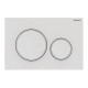 Toiletset Geberit UP320 met toiletpot mat wit GA Rimless met softclose zitting en drukpl. Sigma 20 mat wit