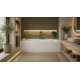 Ligbad BG-15, afm. 160x75 cm met poten