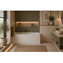 Ligbad 130x70 cm BG-15 met poten