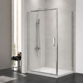 Douchecabine 100x90x195 cm New Corrina D0089A/D0079BNT