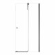 Inloopdouche met schuifwand 110x200 cm Walk In Vayo Gunmetal 8 mm
