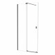 Inloopdouche met schuifwand 130x200 cm Walk In Vayo Gunmetal 8 mm