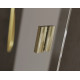 Inloopdouche met schuifwand 90x200 cm Walk In Vayo Gold 8 mm