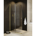 Inloopdouche met schuifwand 120x200 cm Walk In Vayo Gold 8 mm