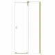 Inloopdouche met schuifwand 130x200 cm Walk In Vayo Gold 8 mm