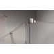Inloopdouche met schuifwand 100x200 cm Walk In Vayo chroom 8 mm