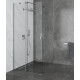 Inloopdouche met schuifwand 130x200 cm Walk In Vayo chroom 8 mm
