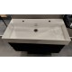 Badkamermeubel Thebalux 100x46 cm zwart mat - showroommodel