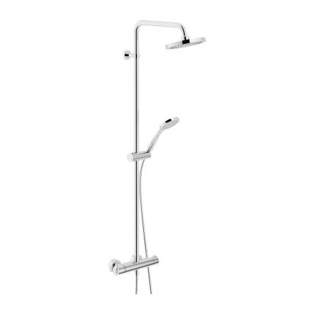 Doucheset Sanitrend Opus met thermostaat, hoofddouche, handdouche chroom 1.13136.2