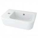 Fontein Sanitrend 37x24,5x10 cm keramiek kraangat links 1.1564426.2