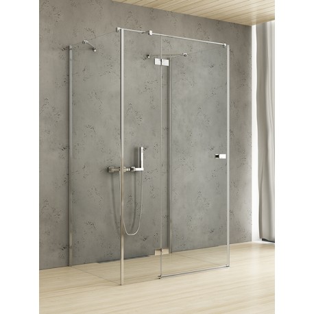 Back to wall douchecabine 120x80x200 cm BG Reflexa Links EXK1263NT