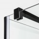 Douchedeur 80x195 cm zwart mat BG NEGRA EXK1193NT
