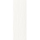 Wandtegels 25x75 cm Elanda Wit Structuur mat