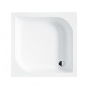 Douchebak 80x80x28,5 cm vierkant BG-32 acryl wit