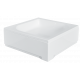 Paneel voor douchebak 70x70x28,5 cm vierkant BG-32 acryl wit
