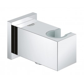 Grohe Euphoria Cube wandaansluitbocht met wandhouder chroom 1303656