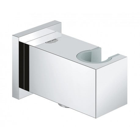 Grohe Euphoria Cube wandaansluitbocht met wandhouder chroom 26370000