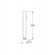 Grohe Euphoria Cube handdouche 1 straalsoort, 9.5l/min. chroom 27699000