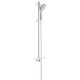 Grohe Euphoria glijstangset m. handdouche Mono 90cm chroom 27267001