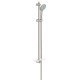 Grohe Euphoria glijstangset m. handdouche Massage 90cm m. doucheslang 175cm m. zeepschaal supersteel 27226DC1
