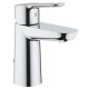 Grohe Bau Edge 1-gats wastafelkraan met ketting chroom 23329000