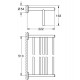 Grohe Bau Cosmopolitan handdoekrek chroom 1320772