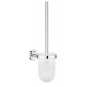 Grohe Bau Cosmopolitan closetborstelgarnituur met glazen inzet wandmontage chroom 1320769