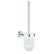 Grohe Bau Cosmopolitan closetborstelgarnituur met glazen inzet wandmontage chroom 1320769