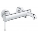 Badkraan Grohe Essence New met omstel met koppelingen 15cm chroom 1294992
