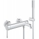 Badkraan Grohe Essence New met omstel met koppelingen met douchegarnituur chroom 1294991