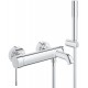 Badkraan Grohe Essence New met omstel met koppelingen met douchegarnituur chroom 33628001