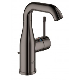 Wastafelkraan Grohe Essence New M-size met hoge draaibare uitloop en waste hard graphite A1587906G