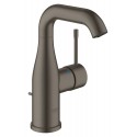 Grohe Essence New wastafelkraan M-size met hoge draaibare uitloop met waste geborsteld hard graphite A1587915G