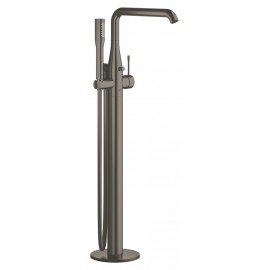 Grohe Essence New afbouwdeel vrijstaande badkraan met draaibare uitloop met handdouche en doucheslang hard graphite 1586850