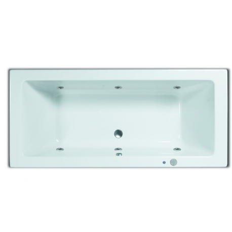 Obsessie Cyclopen ondeugd Systeembad 180x80 cm Sanitrend inbouwbad injectie water pw6 wit 2.47610.2