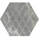 Hexagon Marvelstone Light Grey 20x17 cm