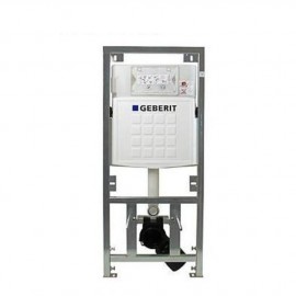 Geberit UP320 wc-element met inbouwreservoir frontbediening dual flush en isolatiemat