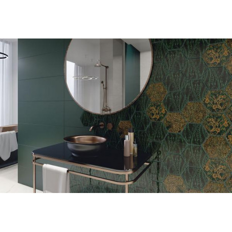 Urban Colours Green wandtegels badkamer inspiratie