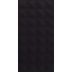 Wandtegels 30x60 cm Modul Zwart mat structuur A
